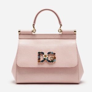 Dolce & Gabbana Small Calfskin Sicily Handbag